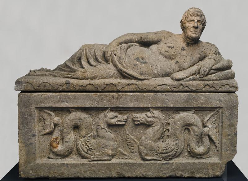 Sarcophagus of an Etruscan Man ca 200 BCE Ny Carlsburg Glyptotek